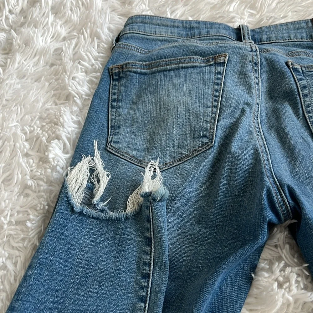 Lucky Brand Ava Skinny Distressed Jeans - Picture 5 of 7
